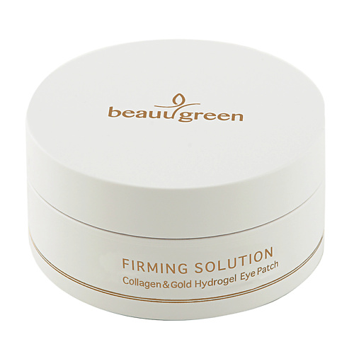 

BEAUUGREEN Гидрогелевые патчи для кожи вокруг глаз с коллагеном и золотом Collagen & Gold, Гидрогелевые патчи для кожи вокруг глаз с коллагеном и золотом Collagen & Gold