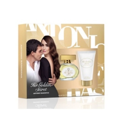 

BANDERAS ANTONIO BANDERAS Подарочный набор Her Golden Secret, ANTONIO BANDERAS Подарочный набор Her Golden Secret