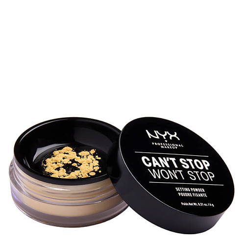 NYX Professional Makeup NYX PROFESSIONAL MAKEUP Пудра для фиксации макияжа Cant Stop Wont Stop 2912₽