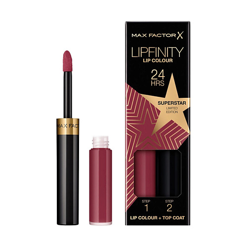 

MAX FACTOR Косметический набор для губ Lipfinity Rising Stars 24h, Косметический набор для губ Lipfinity Rising Stars 24h