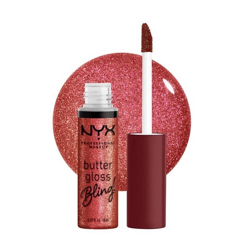 

NYX Professional Makeup NYX PROFESSIONAL MAKEUP Блеск для губ Butter Gloss Bling, NYX PROFESSIONAL MAKEUP Блеск для губ Butter Gloss Bling