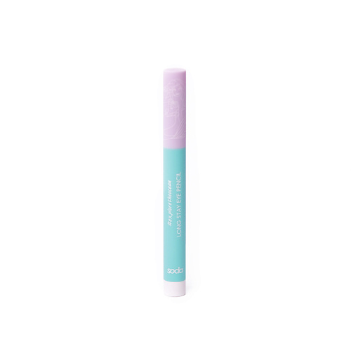 SODA Карандаш для глаз LONG STAY EYE PENCIL #exploretheocean 001 "SEA FOAM"