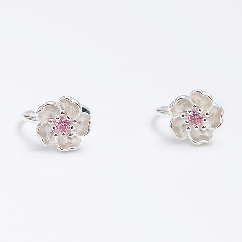 

SHINE & BEAUTY Серьги покрытые серебром с кристаллами Swarovski, Серьги покрытые серебром с кристаллами Swarovski