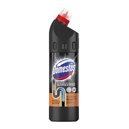 

DOMESTOS Средство для удаления засоров в трубах, Средство для удаления засоров в трубах