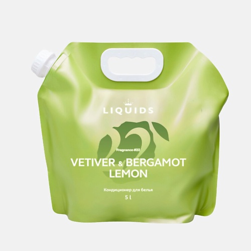 

LIQUIDS Кондиционер для белья Ветивер, лимон и бергамот, Кондиционер для белья Ветивер, лимон и бергамот