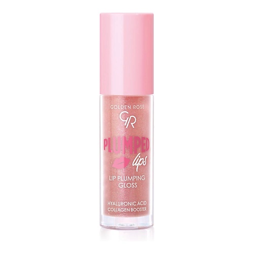 

GOLDEN ROSE Блеск для губ GR PLUMPED LIPS LIP PLUMPING GLOSS, Блеск для губ GR PLUMPED LIPS LIP PLUMPING GLOSS