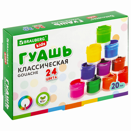 

BRAUBERG Гуашь KIDS NEW, Гуашь KIDS NEW