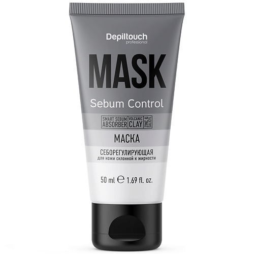 

DEPILTOUCH PROFESSIONAL Маска себорегулирующая для лица для кожи склонной к жирности Sebum Control Mask, Маска себорегулирующая для лица для кожи склонной к жирности Sebum Control Mask