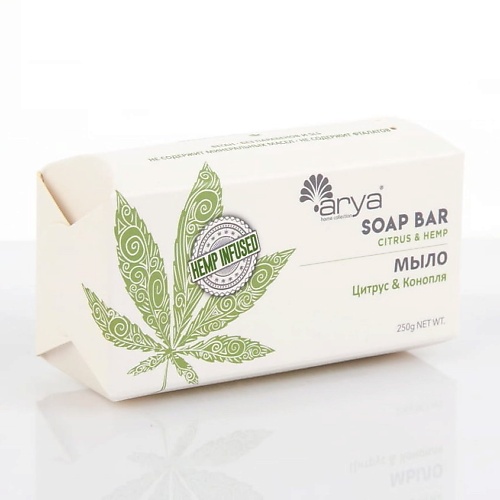 Туалетные мыла ARYA HOME COLLECTION Мыло Citrus & Hemp 250.0