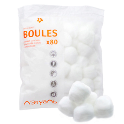 

ЛЭТУАЛЬ Ватные шарики BOULES, Ватные шарики BOULES