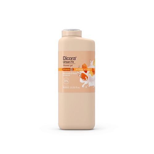 

DICORA URBAN FIT Dicora Urban Fit Гель для душа Vitamin B Almonds & Nuts (миндаль и орех) 400.0, Dicora Urban Fit Гель для душа Vitamin B Almonds & Nuts (миндаль и орех)