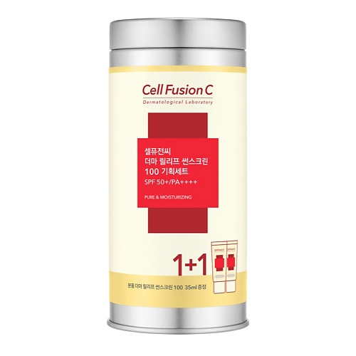 

CELL FUSION C Набор Крем солнцезащитный 100 SPF50+ PA++++ восстанавливающий Derma Relief Sunscreen, Набор Крем солнцезащитный 100 SPF50+ PA++++ восстанавливающий Derma Relief Sunscreen