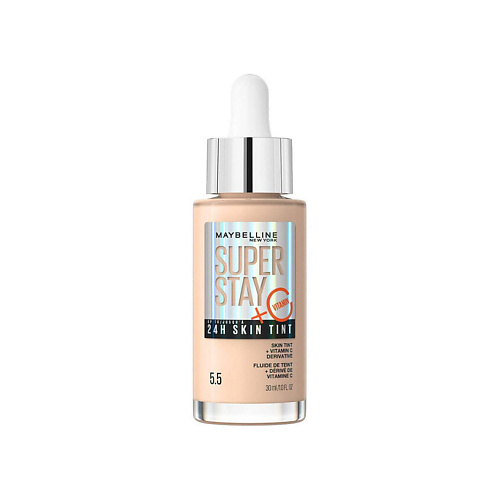 MAYBELLINE NEW YORK MAYBELLINE Тональный тинт-сыворотка Super Stay Skin Tint + Vitamin C