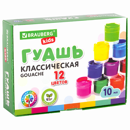 

BRAUBERG Гуашь KIDS, Гуашь KIDS