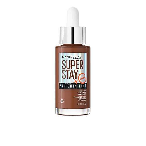 MAYBELLINE NEW YORK MAYBELLINE Тональный тинт-сыворотка Super Stay Skin Tint + Vitamin C