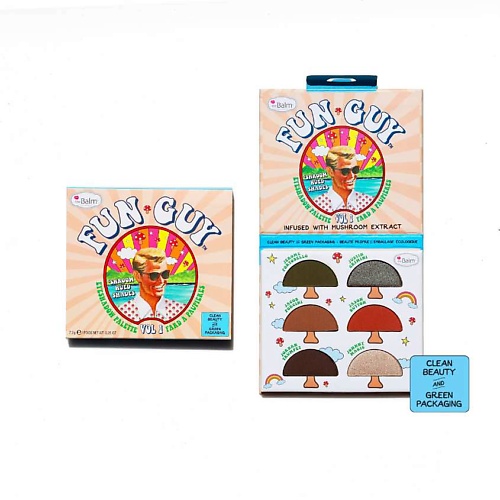 

THEBALM Палетка теней FUN GUY, Палетка теней FUN GUY