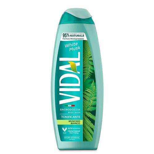 

VIDAL Гель для душа Белый Мускус Shower Gel White Muscus 500, Гель для душа Белый Мускус Shower Gel White Muscus