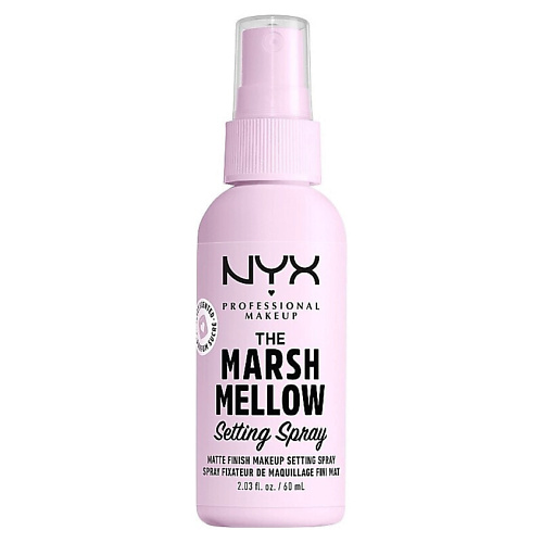 Фиксаторы макияжа  Летуаль NYX Professional Makeup NYX PROFESSIONAL MAKEUP Матирующий спрей для фиксации макияжа The Marshmellow Setting Spray