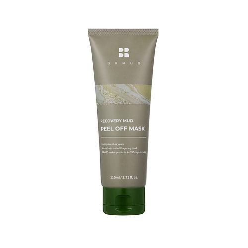 

BRMUD Маска для лица грязевая очищающая восстанавливающая Recovery Mud Peel Off Mask 110, Маска для лица грязевая очищающая восстанавливающая Recovery Mud Peel Off Mask