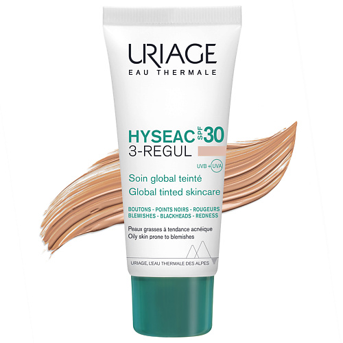 

URIAGE Uriage Исеак 3- regul универсальный тональный уход SPF30 40.0, Uriage Исеак 3- regul универсальный тональный уход SPF30