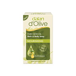 Мыло кусковое d'Olive, натуральное Питательное