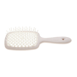 Щетка с закругленными зубчиками розовая Superbrush