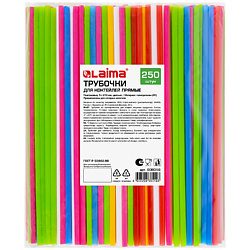 Трубочки для коктейлей прямые