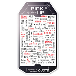 Наклейки для ногтей DECOR QUOTE переводные
