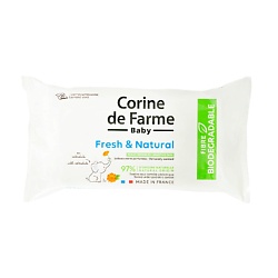 Влажные Салфетки для Детей с Календулой "Свежесть" Fresh & Natural