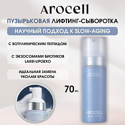 Пузырьковая сыворотка с ботулиническим пептидом, коллагеном и Botulcare Synerge Serum