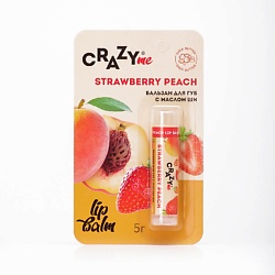 Бальзам для губ Strawberry Peach с ароматом Клубничный Персик