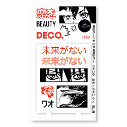 Татуировка для тела JAPANESE by Miami tattoos переводная Hero