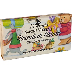 Мыло "Счастливого Рождества" Ricordi Di Natale / Рождественские Воспоминания