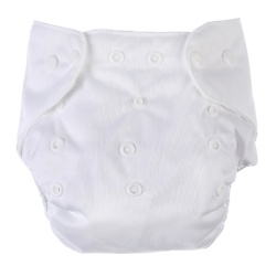 Многоразовый подгузник, цвет белый