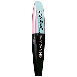 L'Oreal Paris Тушь для ресниц для мега объема и подкручивания ресниц Mega Volume Miss Baby Roll
