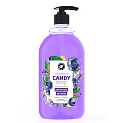 Гель для душа «CANDY SHOP» с дозатором Черничный беллини