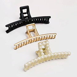 Заколка крабик аксессуар для волос подарочный набор крабов, подарок женский