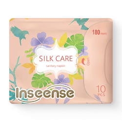 Прокладки женские гигиенические ежедневные с крылышками Silk Care