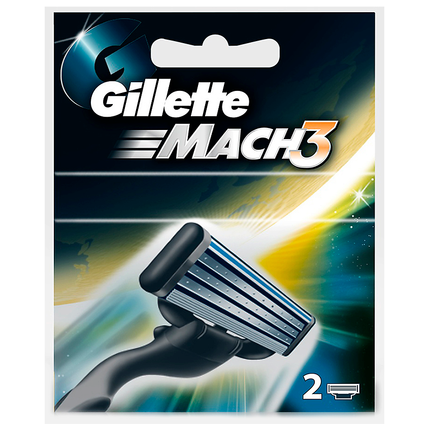 GILLETTE Кассеты MACH 3 купить по цене 1074₽ в ЛЭТУАЛЬ