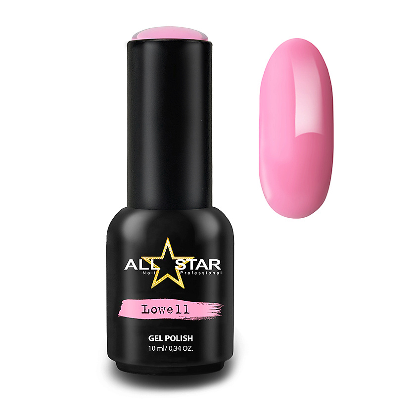 ALL STAR PROFESSIONAL Гель-лак для ногтей, розовая герань купить по ...