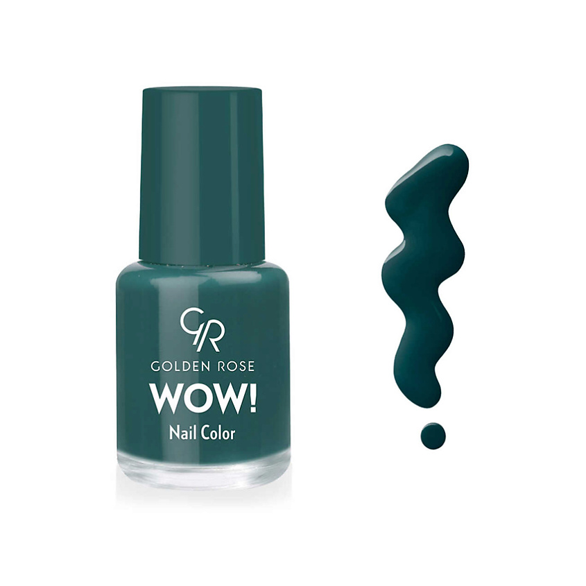 GOLDEN ROSE Лак для ногтей WOW! Nail Color купить по цене 120₽ в ЛЭТУАЛЬ
