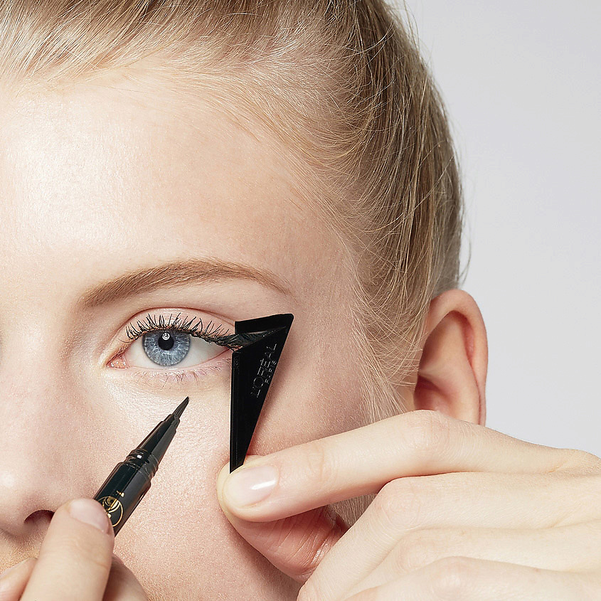 L'ORÉAL PARIS Суперлайнер Трафарет для глаз Взгляд кошки для эффекта кошачьего взгляда Flash Cat Eye by Superliner – фото 3