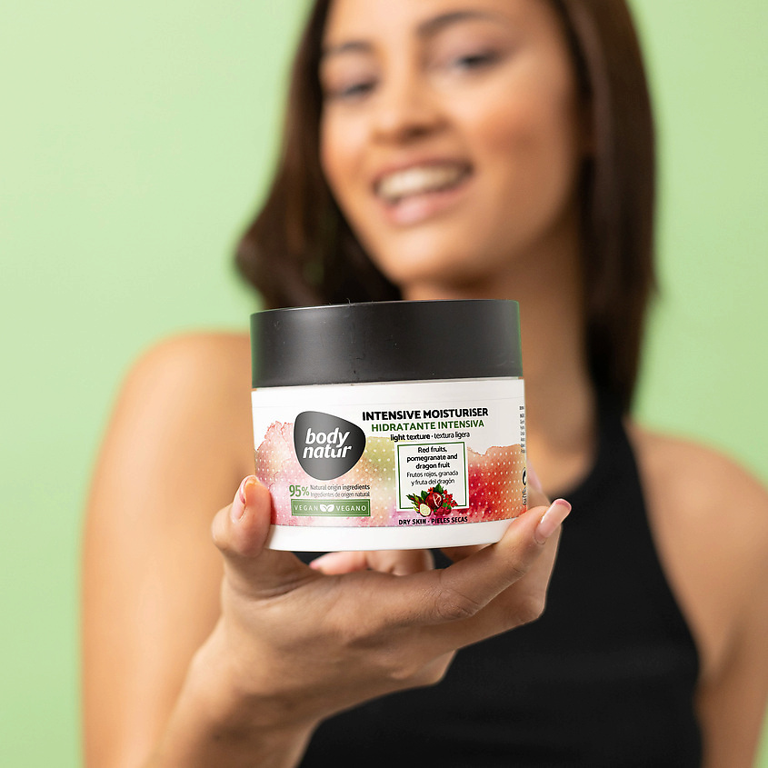 BODY NATUR Масло для тела красные фрукты, гранат и питайя Body Butter Manteca Corporal – фото 2
