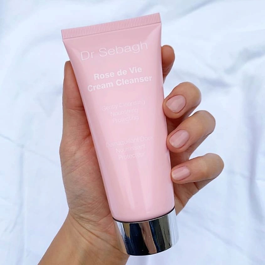 DR SEBAGH Крем для лица нежный очищающий Роза жизни Rose de Vie Cream Cleanser – фото 2