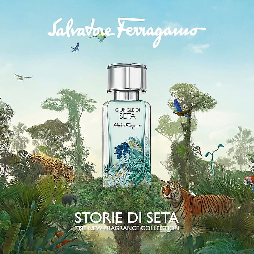 

FERRAGAMO SALVATORE FERRAGAMO Giungle Di Seta 50, SALVATORE FERRAGAMO Giungle Di Seta
