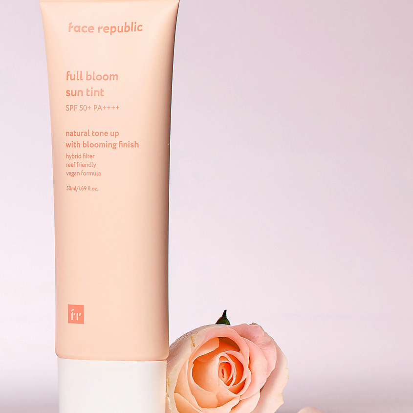FACE REPUBLIC Тинт для лица солнцезащитный SPF50+ PA++++ Full bloom sun tint – фото 2