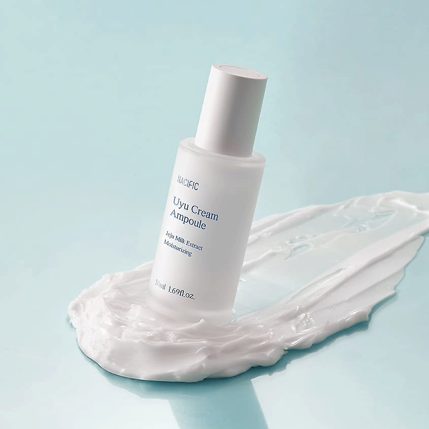 NACIFIC Эссенция для лица Ампульная кремовая с экстрактом молока Uyu Cream Ampoule – фото 2
