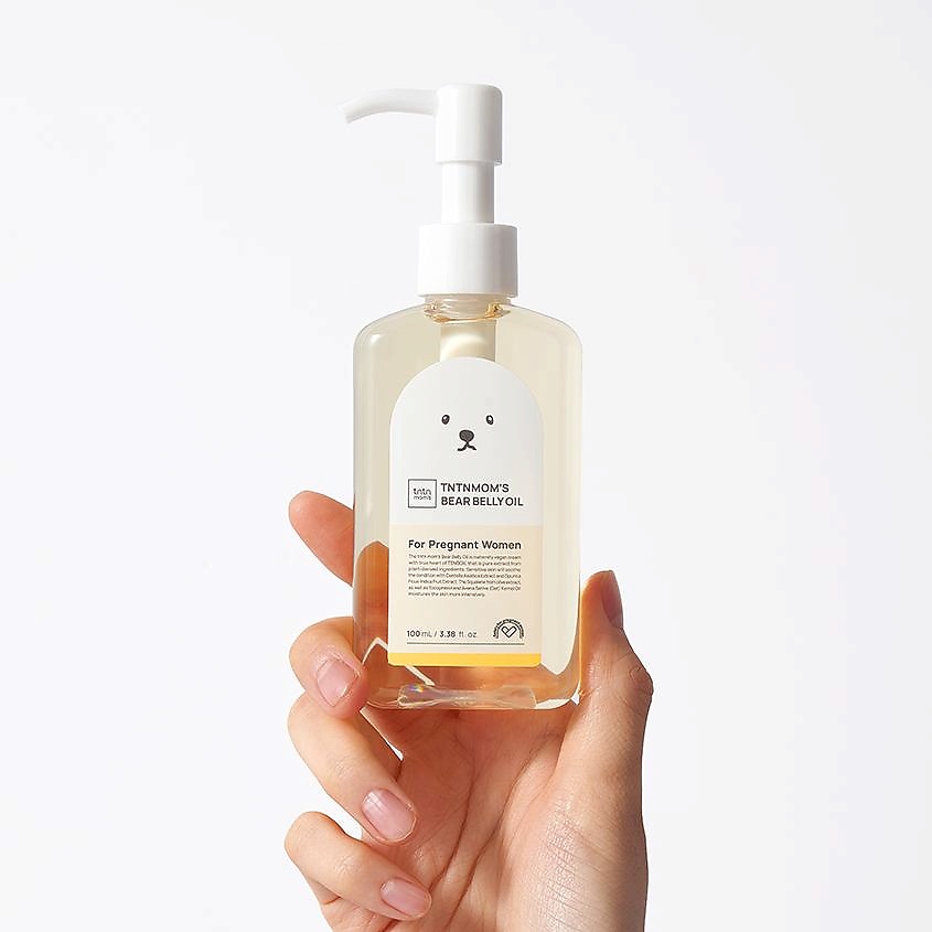 TNTNMOM'S Масло для тела для женщин во время беременности и после родов Bear Belly Oil – фото 5