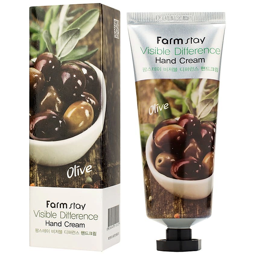 FARMSTAY Крем для рук с экстрактом оливы Visible Difference Hand Cream Olive – фото 3