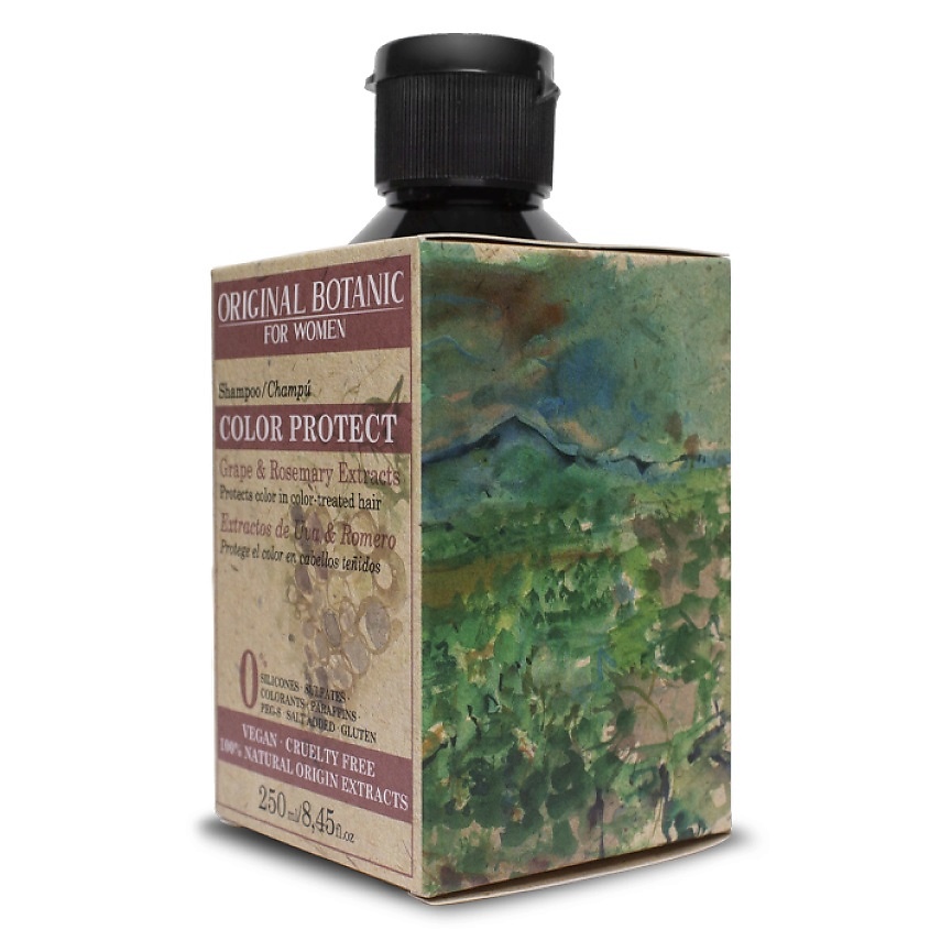 ORIGINAL BOTANIC Шампунь для окрашенных волос Защита Цвета Color Protect Shampoo – фото 3